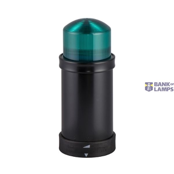 Tower Light Unit XVBC8M3 Green 230VAC Flashing 70mm image 1
