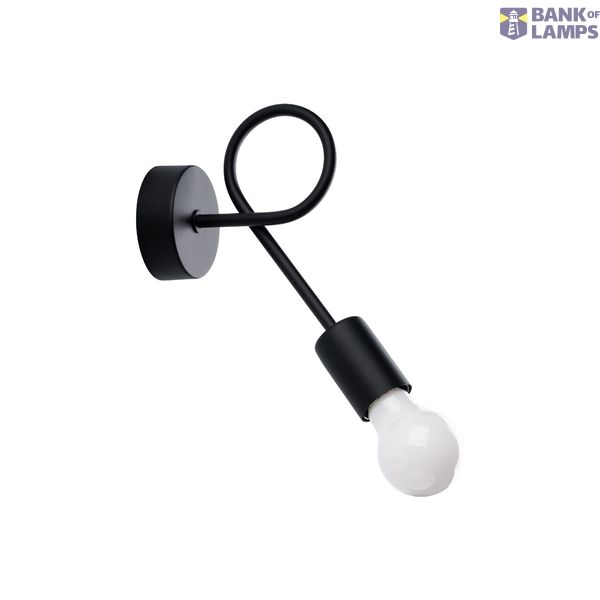 Wall lamp LEVAR black image 1