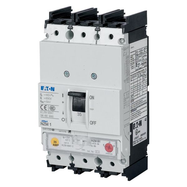 NZMB1-AF30-NA Circuit-breaker, 3p, 30A image 2
