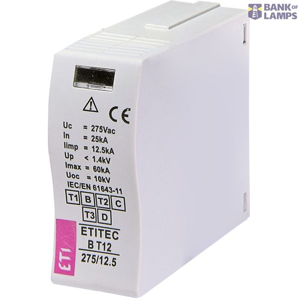 MOD.ETITEC B T12 275/12,5 surge arrester image 1