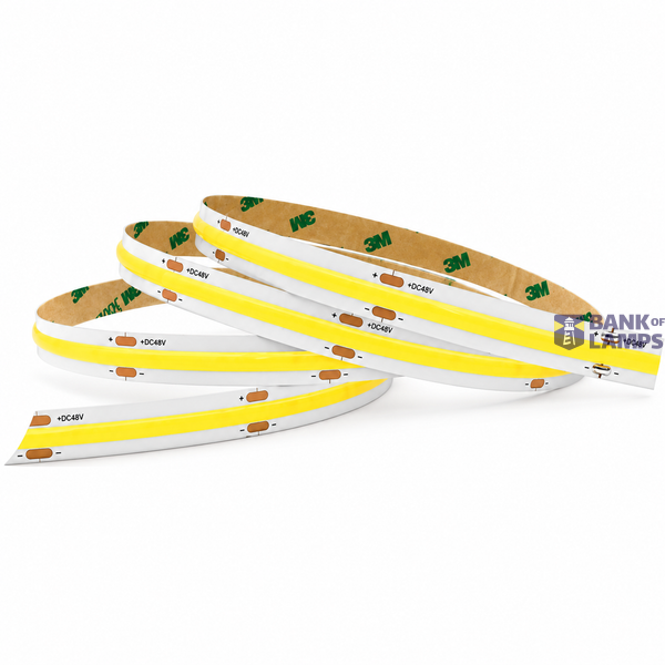 COB LED strip 11W/m 480 led/m 48V IP65 4000K 880 Lm/m 20mx10mm CRI95 image 1