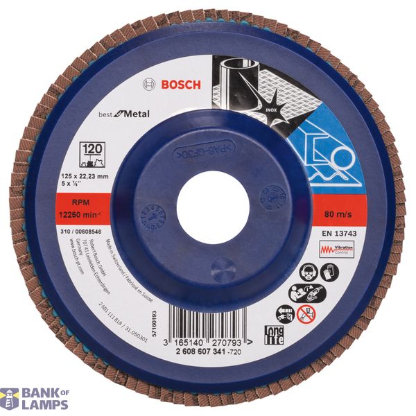 Flap disc X571, Best for Metal image 1