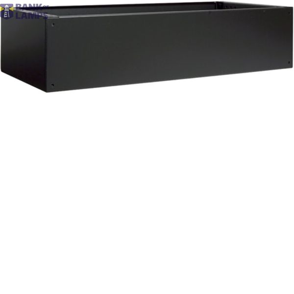 Base for modular display cabinet IP54 RAL9005 850x200x400 (WxHxD) FZ923WP image 1