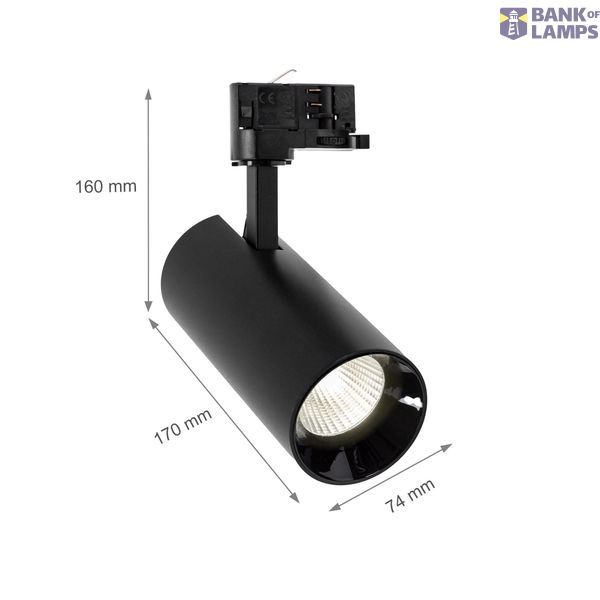 ANDROMEDA COB LED 25W NW 3F black (3 phases) 36deg 60deg image 41