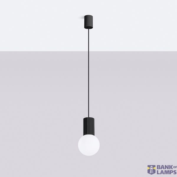 Pendant lamp HALO 1 black image 10