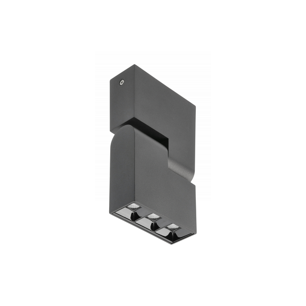 LED luminaire SIERRA, 8 W, 720 lm, 4000K, IP20, black image 1