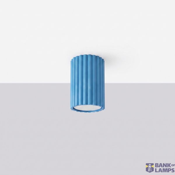 Ceiling lamp KARBON 10 azure image 9
