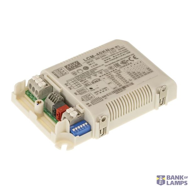 LCM-40KN Led driver, 42W, 350/500/600/700/900/1050mA CCKNX, MEAN WELL image 1