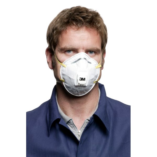3M™ Particulate Respirator, FFP1, Valved, 8812 image 2