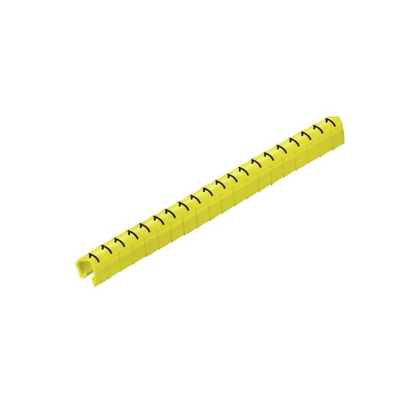 CableLine, Conductor and cable markers, 4 - 5 mm, 3 x 6 mm, yellow image 2
