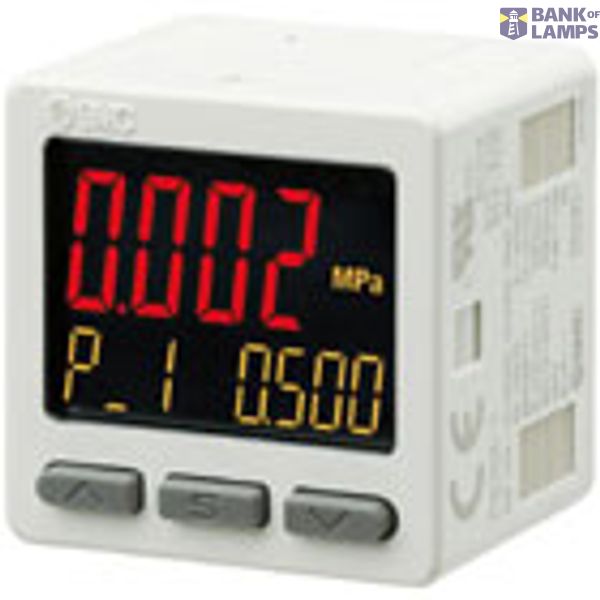ISE20A, High-Precision Digital Pressure Switch, 3-Screen Display (IP40) image 1