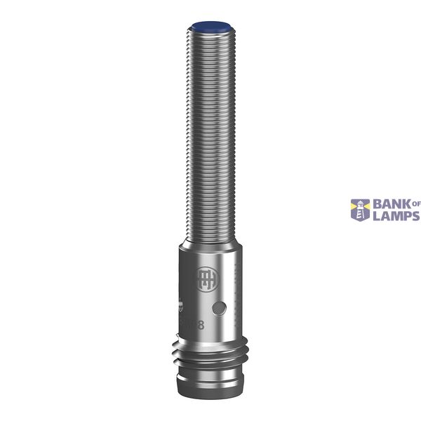 miniature inductive sensor cylindrical M5 Sn 1.5 mm M8 connector (CT à image 1