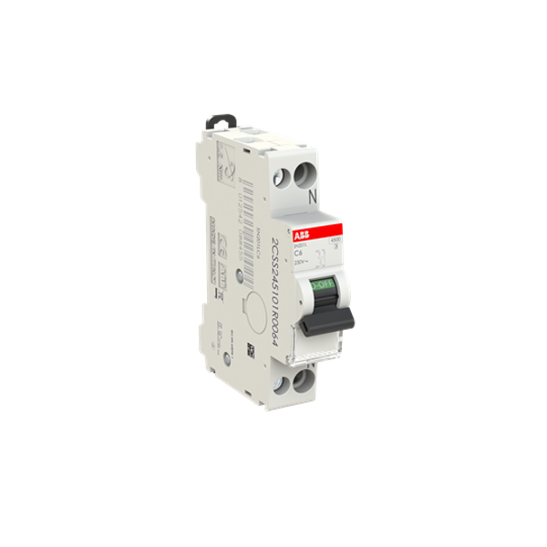 SN201 L-C6 Miniature circuit breaker - 1+NP - C - 6 A image 2