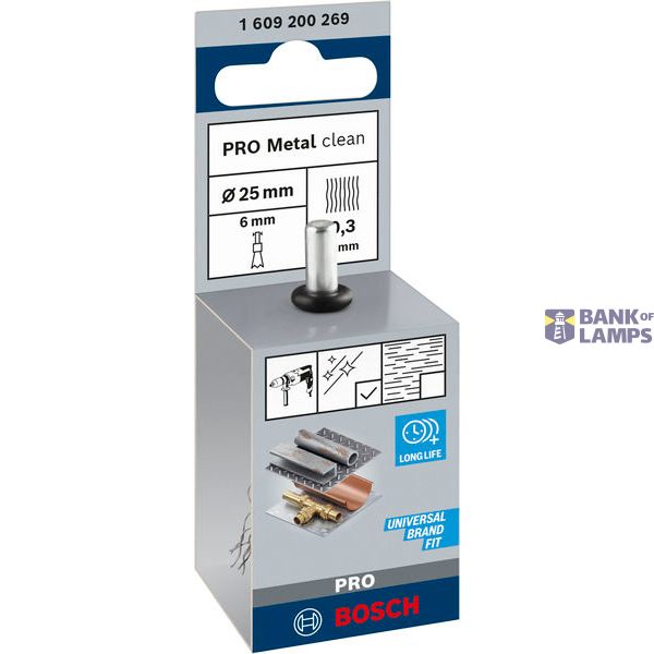 End Brush Crimped 25x0.3 mm Steel image 1