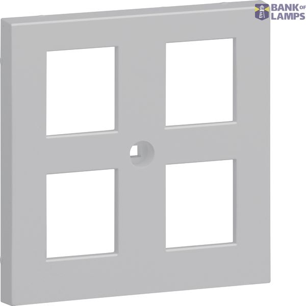 Central plate 55 UAE 4-gang, lg image 1