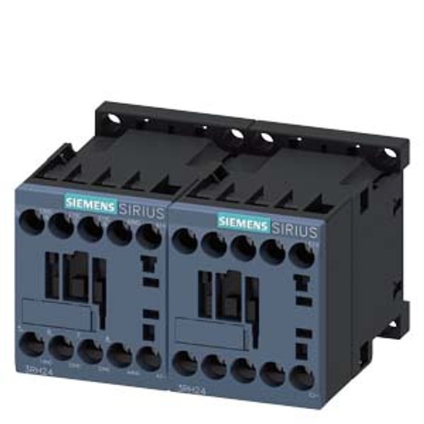 Contactor relay, 2 NO+2 NC, 48 V DC, S00, screw terminal image 1