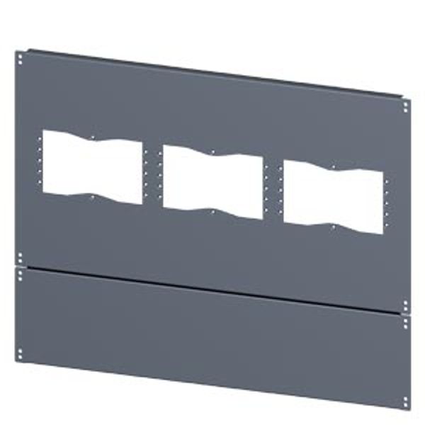 SIVACON, floor, with cut-outs for flanges, IPXX, D: 800 mm, W: 900 mm image 2