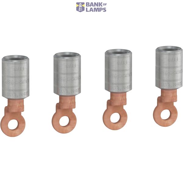 4 LUGS- ALU 120mm2 stranded cables image 1
