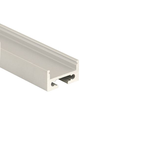 Hanging aluminum profile ZQ, ZR, 20x27 mm, without diffuser, 2 m image 1