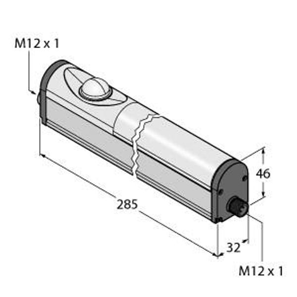 LED Linear Light In the Metal Housing   WLB32C285MQ image 1
