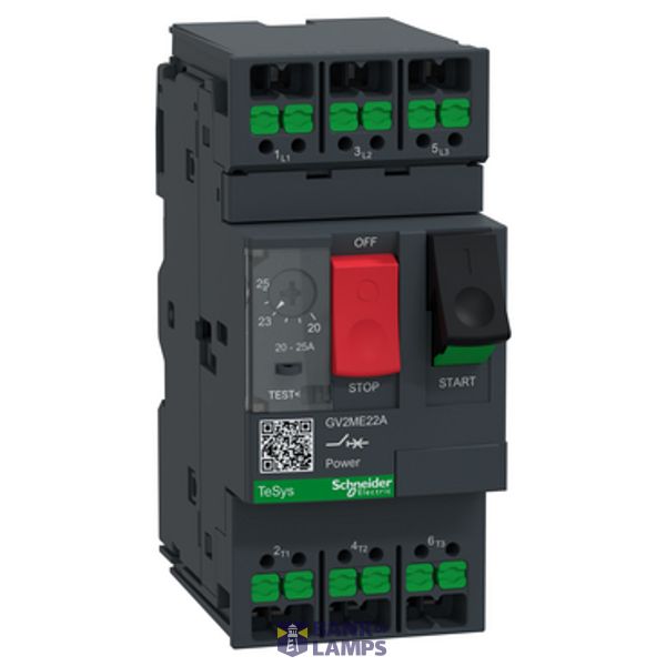 Tesys MOTOR CB TH-MAG 25A PB Snap-in image 2