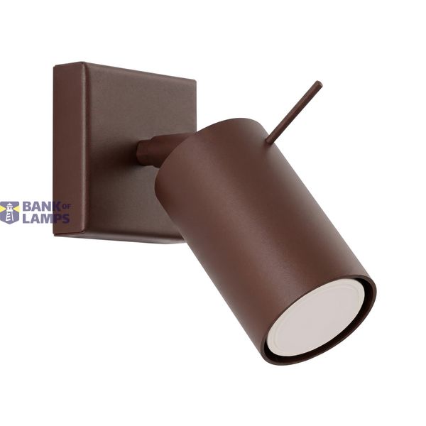 Wall lamp RING brown image 1
