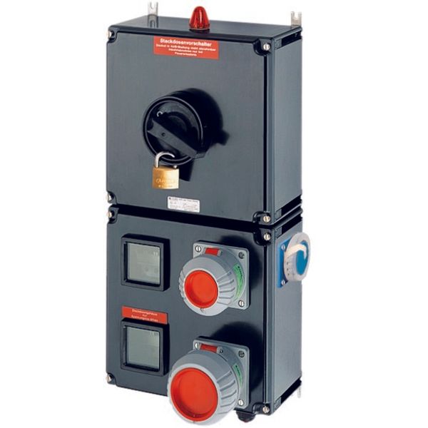 T0-1-8214/I1 Changeoverswitches, T0, 20 A, surface mounting, 1 contact unit(s), Contacts: 2, 45 °, momentary, With 0 (Off) position, with spring-return from both d image 317