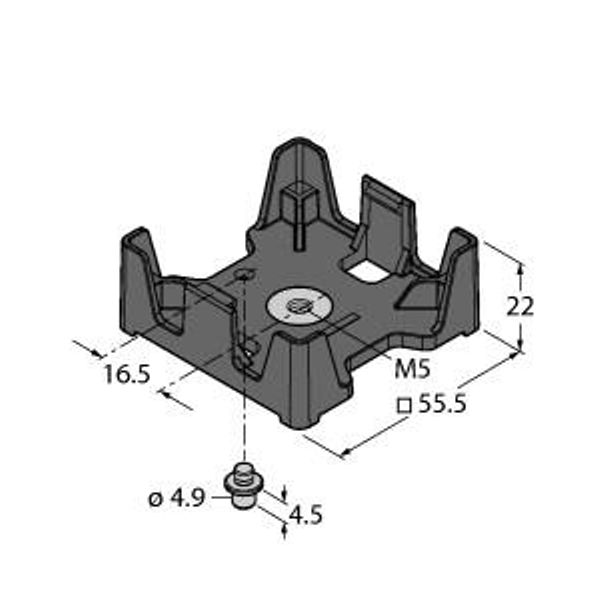 Accessories Mounting Bracket   TH-Q51T-HT image 1