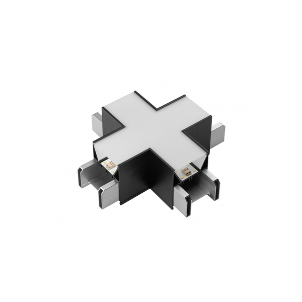 Connector X for VINEA luminaires, black image 1