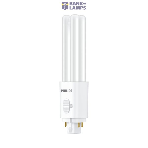 LED, PL-C, 148 mm, 9.5 W, 26W PL-C, 3000 K, 4000 K, 6500 K, 1150 lm, 1235 lm, 1150 lm, CRI 80, 30000 hour(s) image 1