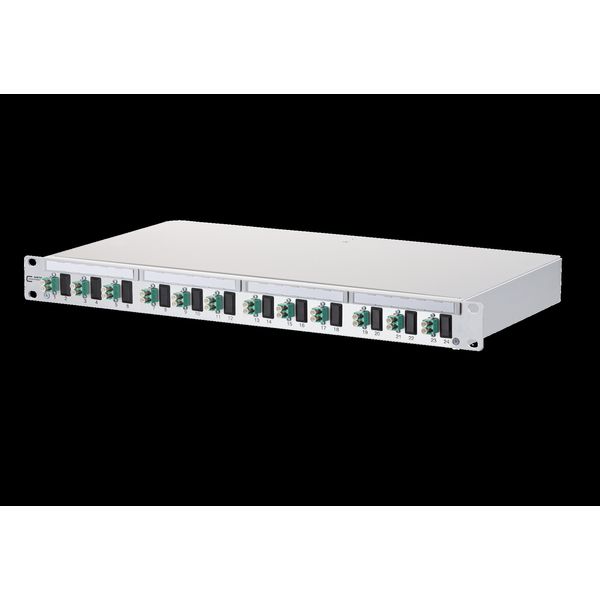 OpDAT PF patch panel splice 12xLC-Duplex OM3 image 1