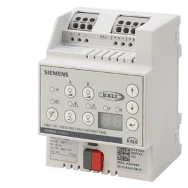 N 141/32 - KNX/DALI Gateway Twin, 2 lines image 1