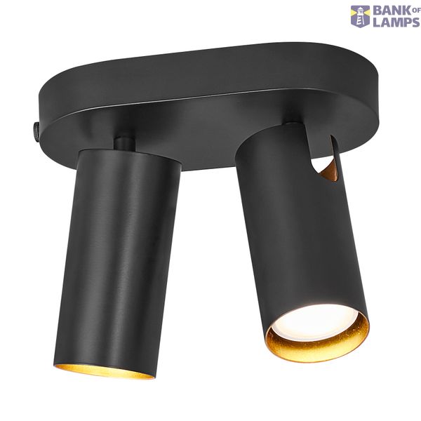Mimi 2-Spot | Ceiling light | Black image 1