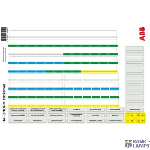Stickervel Hafonorm Consumer Unit image 2