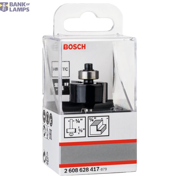 Rabbeting bit, 1/4", D1 25.4 mm, L 12.7 mm, G 54 mm image 2