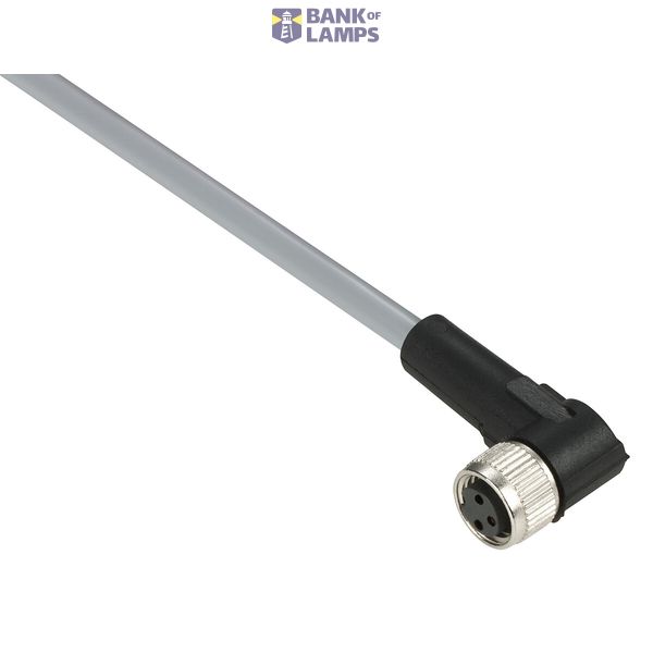 FEMALE 1/2INCH 20UNF PREWIRED CONNECTOR 3 PIN ELBOWED 20M PUR CABLE (C image 6