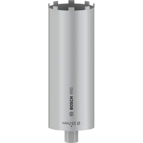 Diamond dry core cutter 1 1/4" UNC Best for Universal 157 mm, 400 mm, 8 segments, 11.5 mm image 1