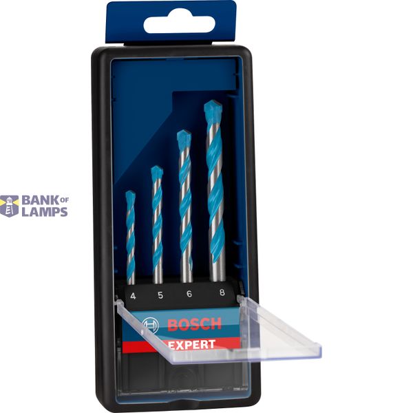 EXPERT MultiConstruction CYL-9 Drill Bit Set 4/5/6/8 mm 4-pc image 2