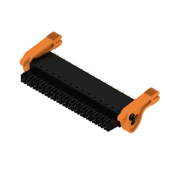 PCB plug-in connector, female plug, 3.81 mm, Number of poles: 15, 180°, PUSH IN with actuator, Clamping range, max. : 1.5 mm², Box image 3