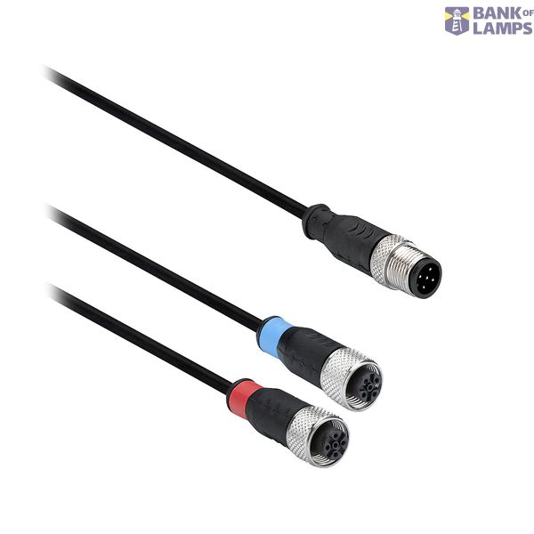 JUMPER CABLE PVC 3W M8 F STR M8 M STR 2 M CABLE (CT à 25 C62) image 3