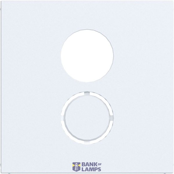 Center pl, speaker conn., ext., A.x/C.x/S.1/B.x/Q.x/K.x white mat image 1