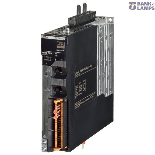 1S-51 servo drive with STO, SS1 and SLS safety, EtherCAT type, 100 W, image 1