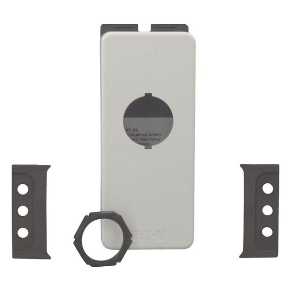 M22-FI1 Surface mounting enclosure, flat, 1 mounting location image 6