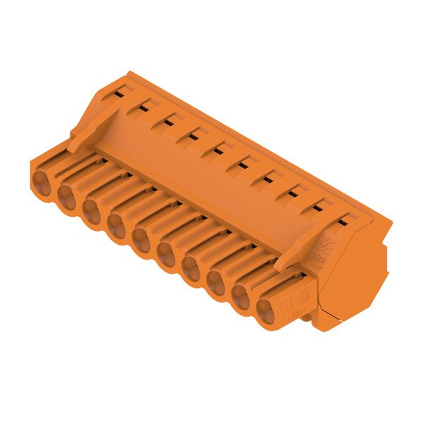 PCB plug-in connector, female plug, 5.08 mm, Number of poles: 10, 225°, Clamping yoke connection, Clamping range, max. : 4 mm², Box image 4