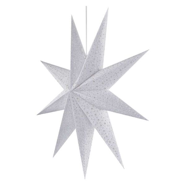 paper LED star for hanging, 60 cm, indoor image 1