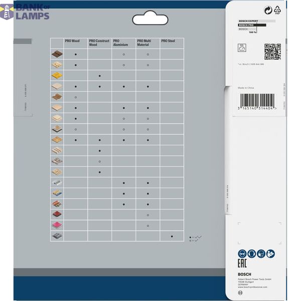 Optiline Wood circular saw blade 216 x 30 x 2,0 mm, 24 image 3