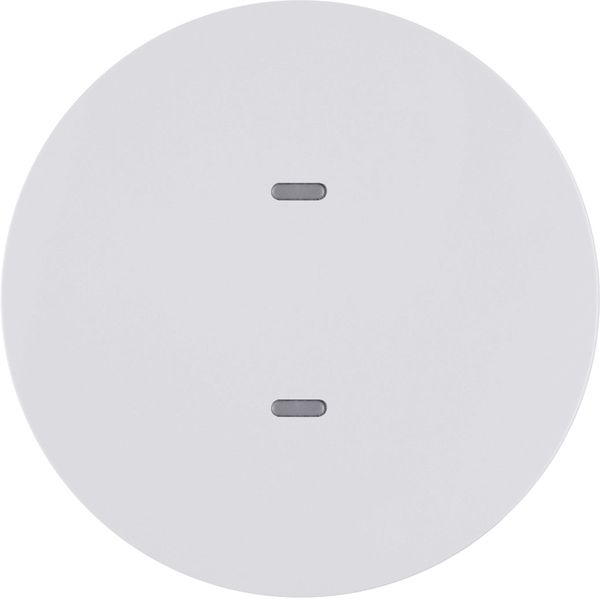 Push-button 1gang, + RGB LED, internal temp. sensor, KNX - R.1/R.3, p. image 1