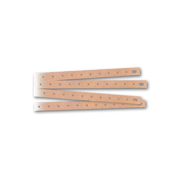 20x1 mm solid bar with M8 threaded holes - L=0,99m image 1