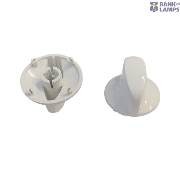 Handknob, white Countersinked, Thermostat accessory image 1