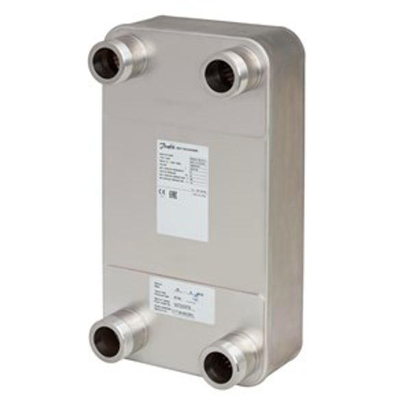 Micro Plate heat exchanger, XB52M-1, Number of plates: 30 image 1